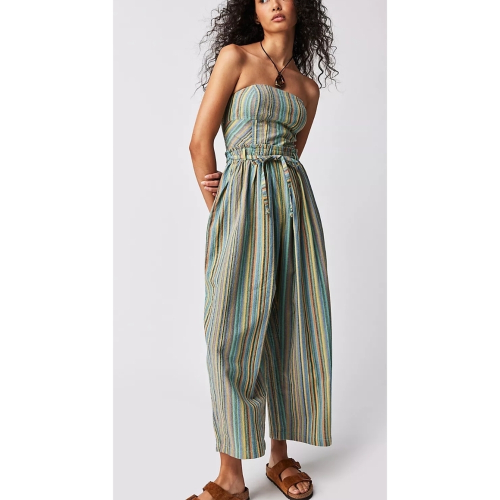 Free People Roaming Shores Jumpsuit
